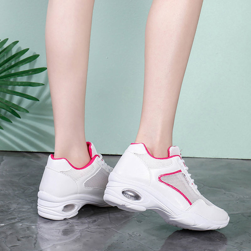 Chaussures de danse Jazz et Hip Hop pour femmes, baskets modernes à semelle souple, de sport et de Fitness