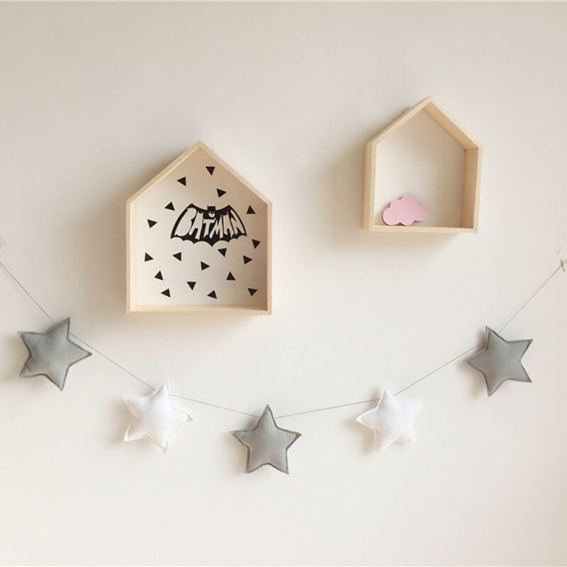 Stars String Children\\\\\\\\\\\\\\\'s Room Wall Decorations Handmade Nursery Star Garlands Kids Room DIY Photography Props: 5
