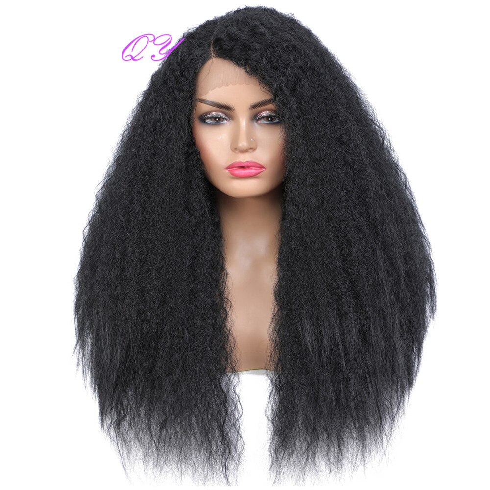 Synthetic Lace Women Wigs Long Natural Curly Brown Ombre Golden Wigs for Women Daily Wear Charming Woman Hair Wig: 6888