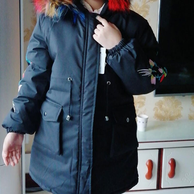 Meisjes Winter Jas Koreaanse Kleding Down Katoen Gewatteerde Jas Kleding Voor Meisjes 11 12 13 Dik En Warm werkkleding