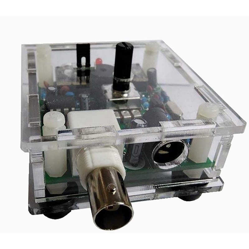 S-Pixie Cw Qrp Transceiver Telegraph Kortegolf Radio Radio 7.023Mhz 40 Meter + Case Gemonteerd: Default Title