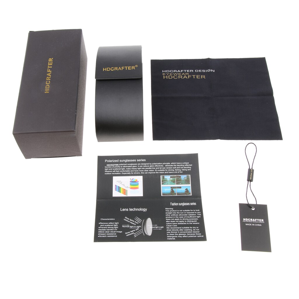 Eyeglasses Protector Hard Case Sunglasses Storage Box Microfiber Cloth Set