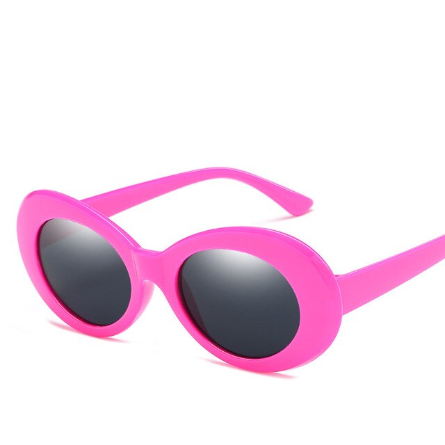 Classic clout goggle kurt cobain briller ovale damer solbriller vintage retro solbriller kvinders  uv400 gafas de sol: 7