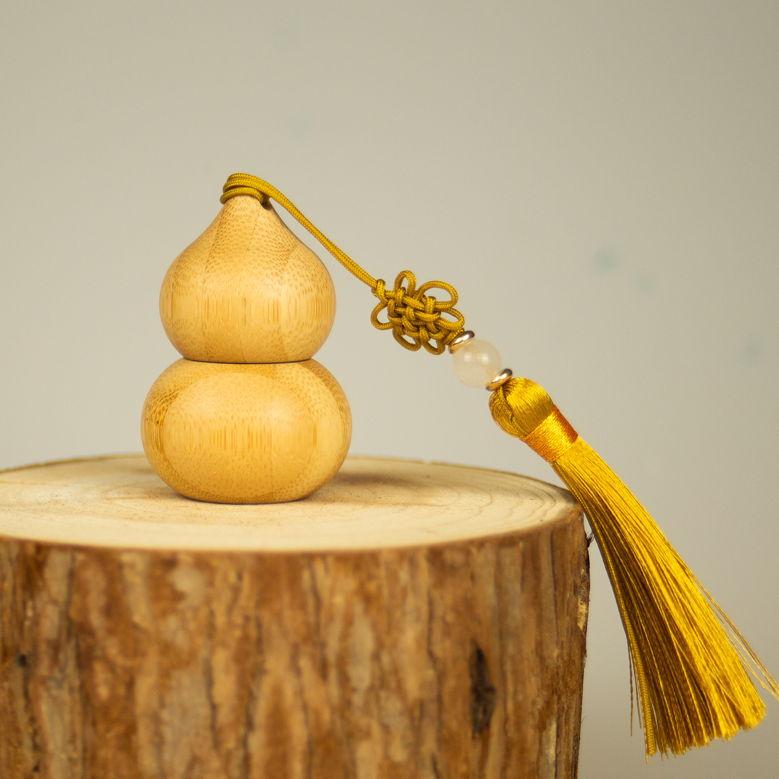 1ml bambus rull-på flasker tom rør kalebassformet påfyllbar parfymeflaske glass rollerball stål rollerball parfymebeholder: Mørk kaki