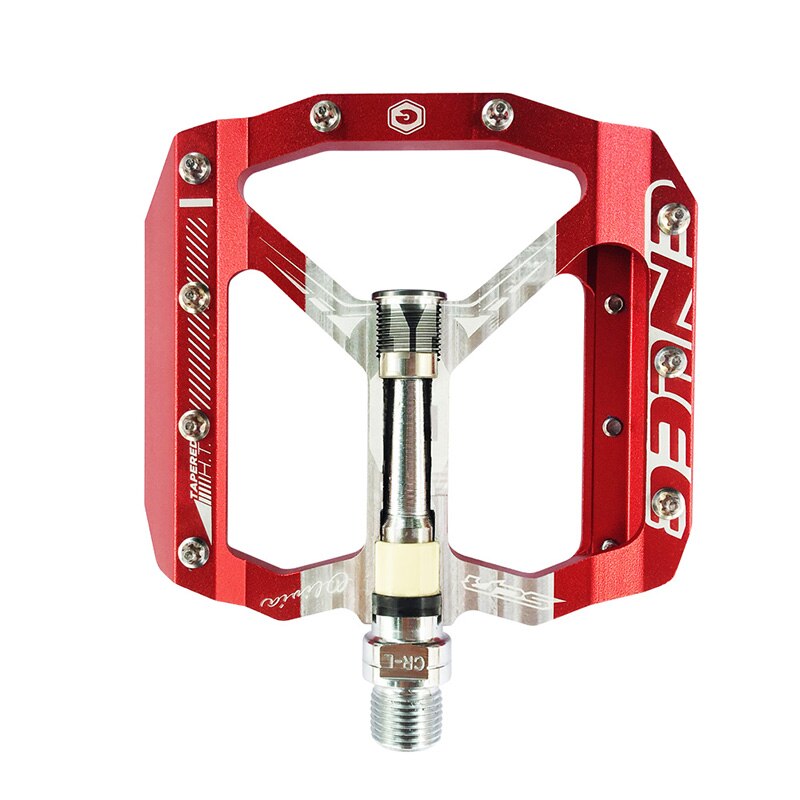 Enlee bicycle pedals Mountain bike bearing pedal off-road pedal CNC aluminum alloy high-intensity pedal rappelling Palin bearing