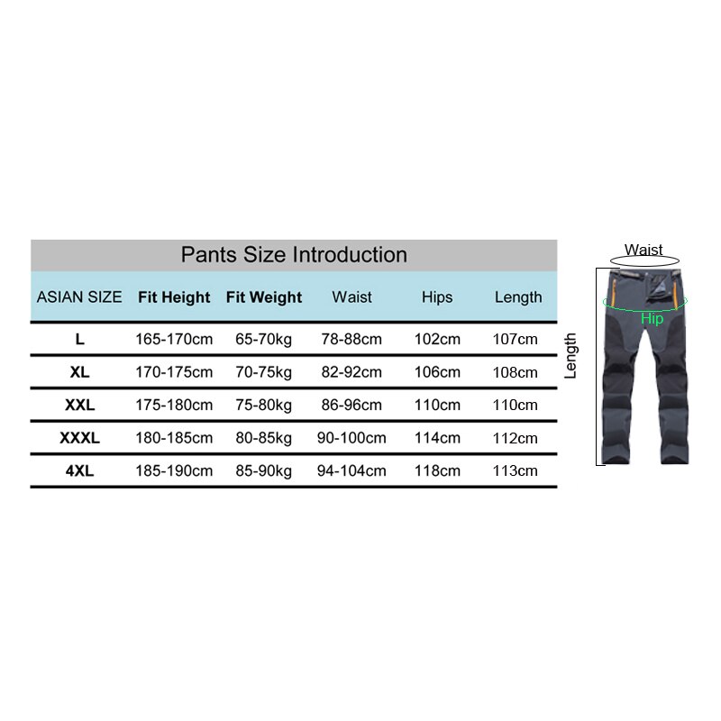 Outdoor Breathable Waterproof Camping&amp;hiking Pants Men Summer Thin Quick Dry Climbing Trekking Travel Trousers