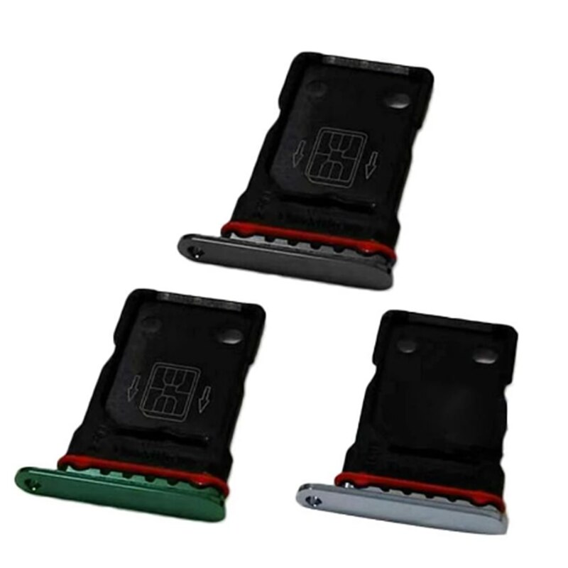 Slot Halfter Dual SD Für OnePlus 9 9Profi OnePlus9 9R SIM Karte Leser Tablett Buchse: OnePlus 9 Grün