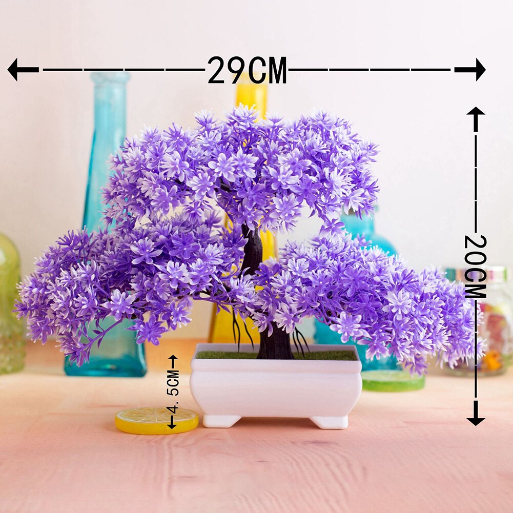 Artificial Tree Plant Bonsai Garden DIY Party Home Hotel Desktop Decor