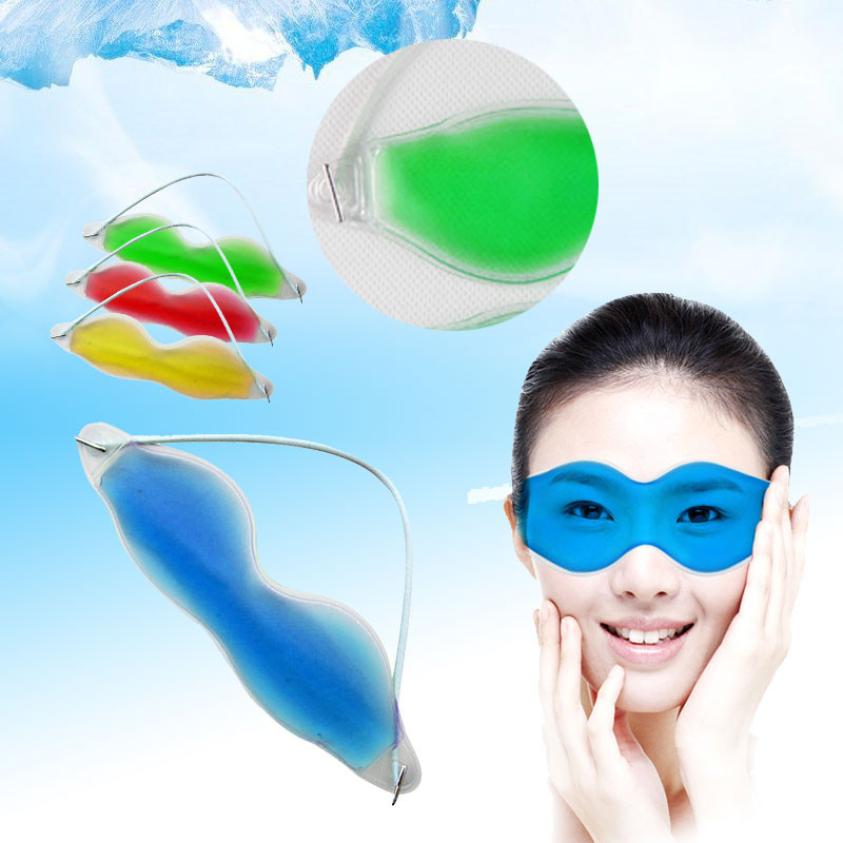 Outtop gel ice cool ögonmask pack varm värme lugnande trötta ögon huvudvärk patch isglasögon 06.29