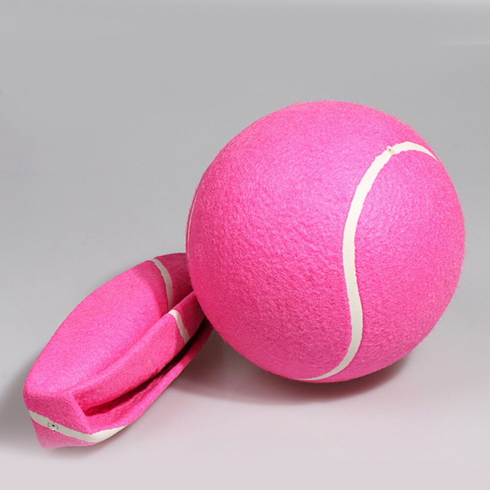 1 Pc balle de Tennis rose Durable éducatif jouer jouets Parents-enfants Interaction accessoires pour la maison