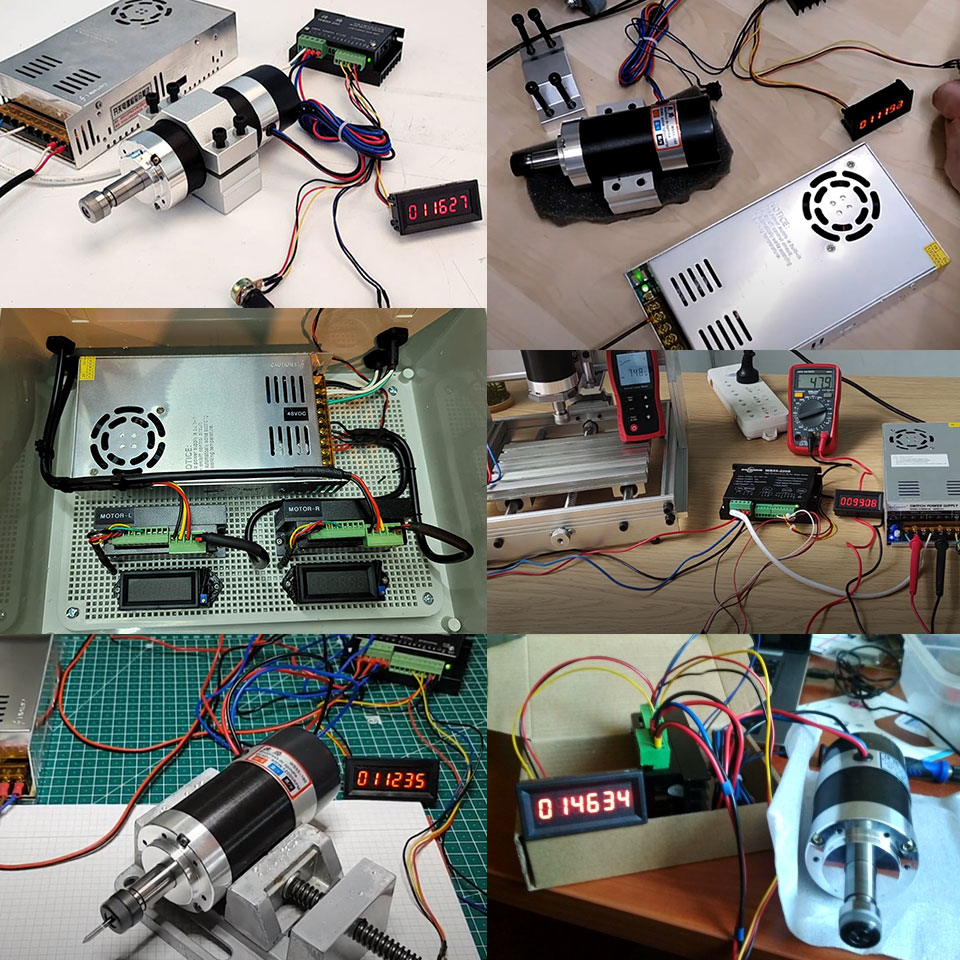 Daedalus Mini Tachomet LCD Geschwindigkeit Anzeige Für CNC Spindel Motor- Bürstenlosen Fräsen Motor- Schrittmotor