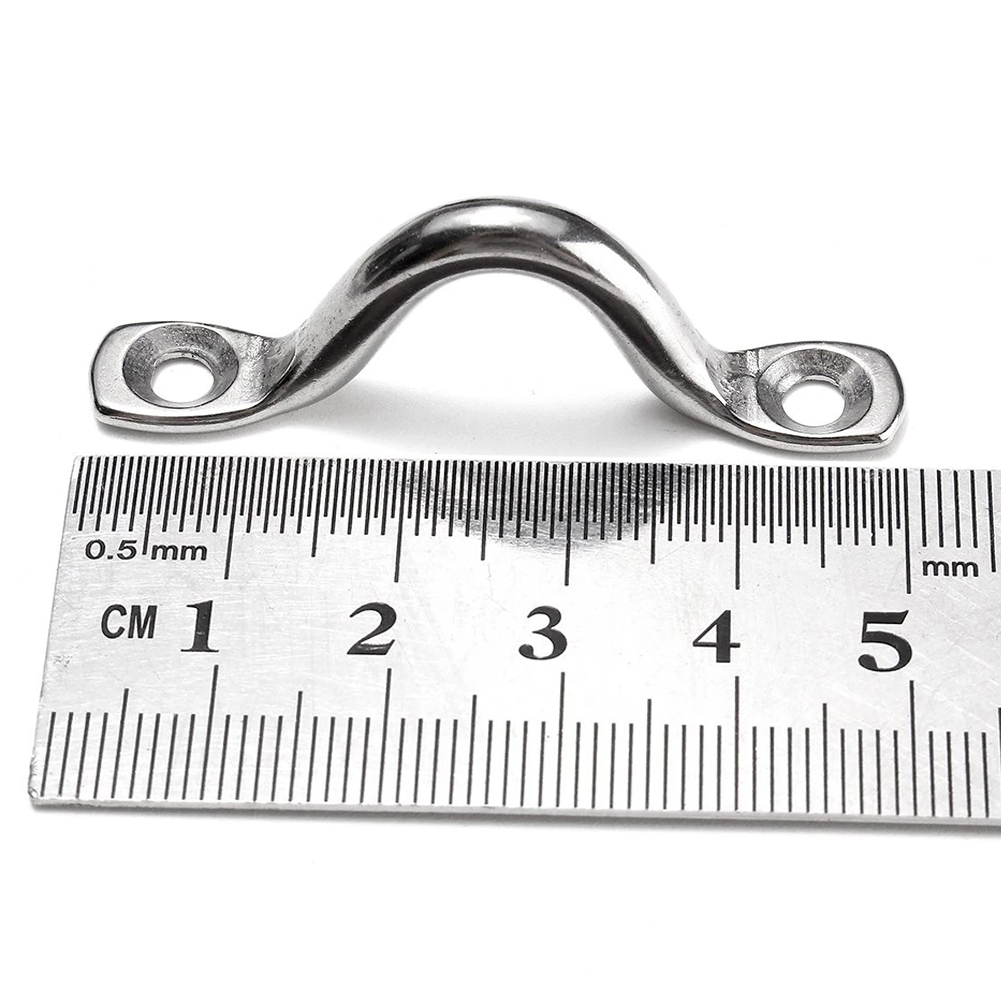 4 stuks handvat 5 mm roestvrij staaldraad oogband boot marine vastsjorren spatbord haak luifel motoren accessoires 316 roestvrij staal