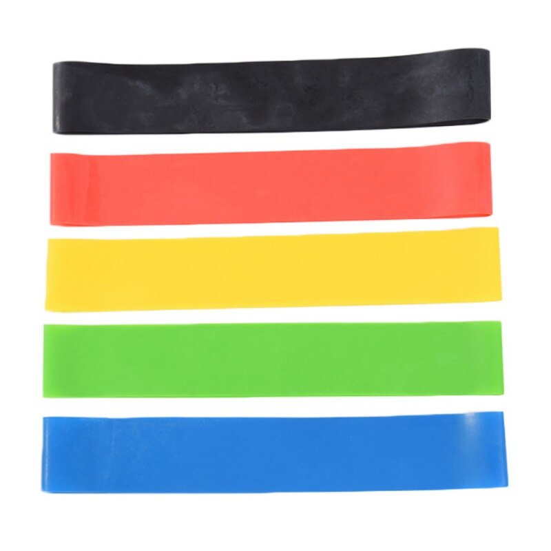 Yoga Resistance Bands Stretch Band Ring Shape Elastic Loop Leg Resistance Strength Training Accessories