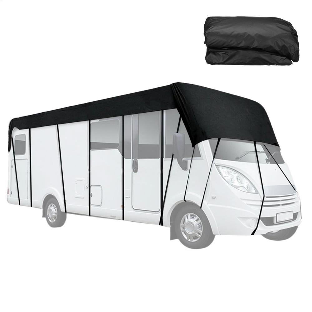 Vandtætte tagovertræk til campingvogne, 210dx oxford-overtræk til 3 m , solbeskyttende overtræk 6.5 biler, presenning til campingvognstag: Default Title