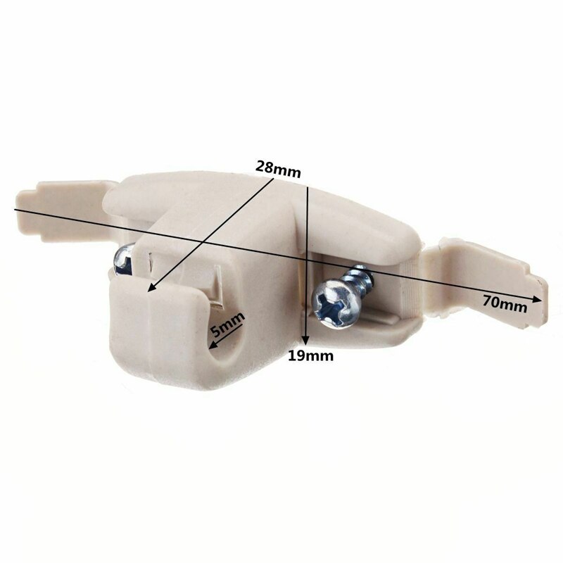 2x beige solskjermholderholder 51168243575 til bmw  e46 3 serie 325 m3