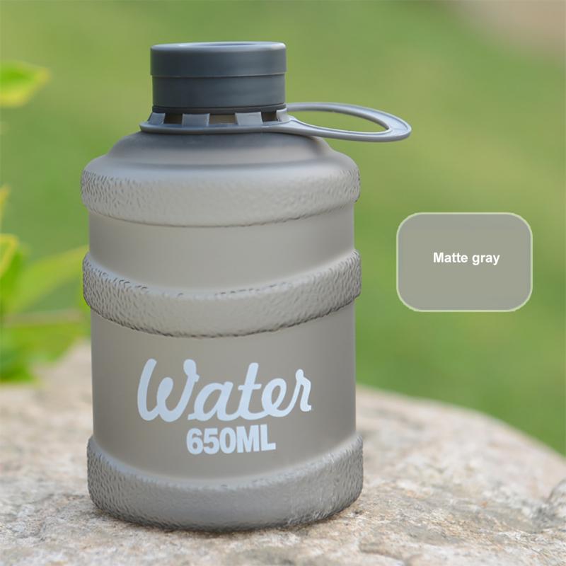 650ml plasthinkar koppar bärbar resistent lämplig för barn stor kapacitet vattenflaskor drinkware: 11