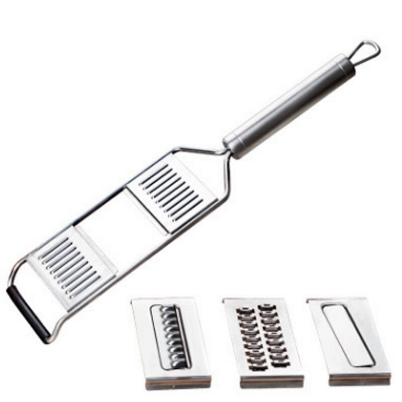 Groente Slicer Rvs Rasp Cutter Shredders Fruit Dunschiller Wortel Rasp Keuken Accessoires: 2