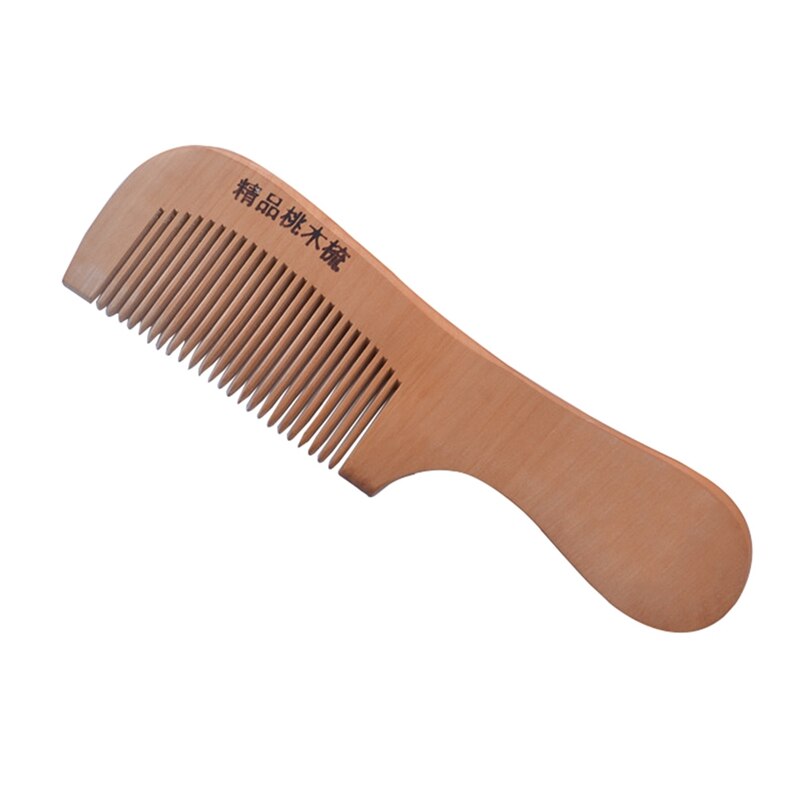 Newborn Baby Natural Wooden Comb Brush Newborn Hair Brush Infant Head Massager Safety Baby Comb Hair Bath Comb Hair Care Tools