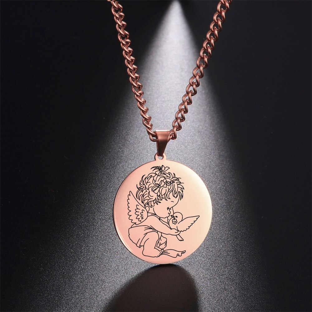 Gold Silver Tiny Soaring Flying Bird Necklace Peace Dove Necklace Little Swallow Baby Bird