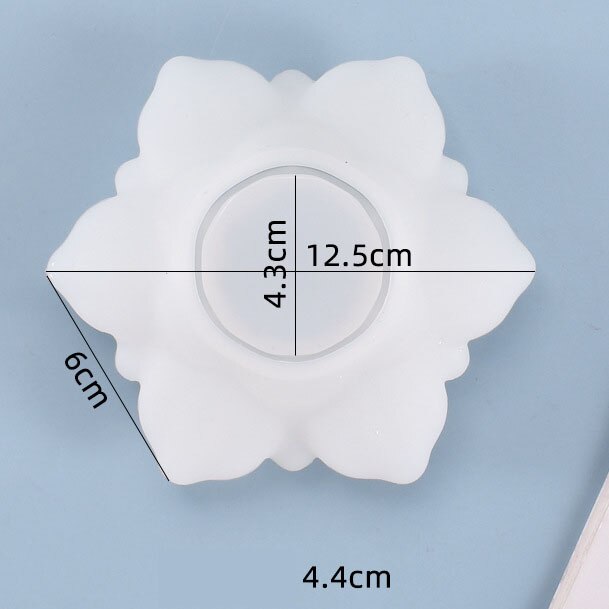 DIY Crystal 3D Flower Epoxy Mold Transparent Flower Storage Box for Handmade Silicone Mold for Resin: Default Title