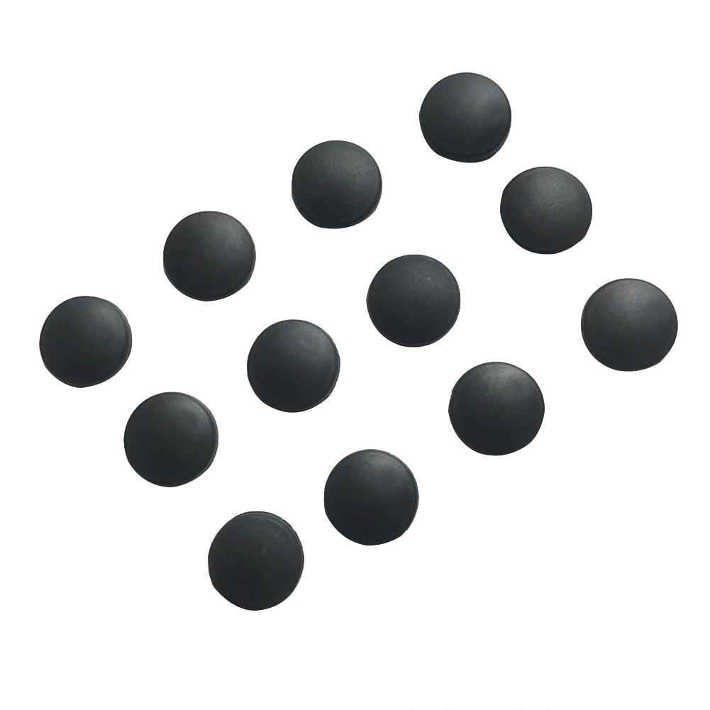 Universal Car Door Lock Screw Cap Protection Cover Door Anti - Rust Screw Cap Waterproof Door Screw Cover 12PCS: Default Title