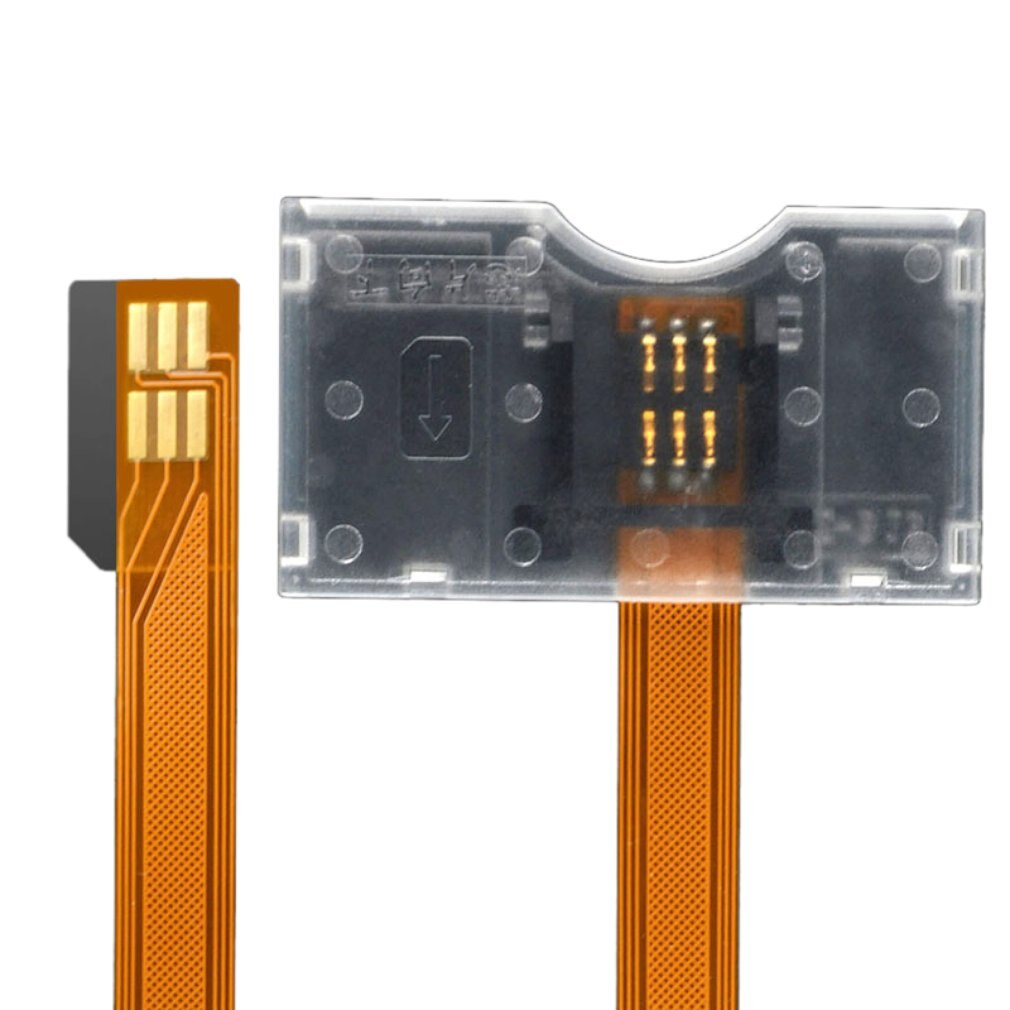 Micro Reverse SIM To SIM Feeder Reader Card Extender Cable Suitable For Huawei B618 B818 B715 Converter