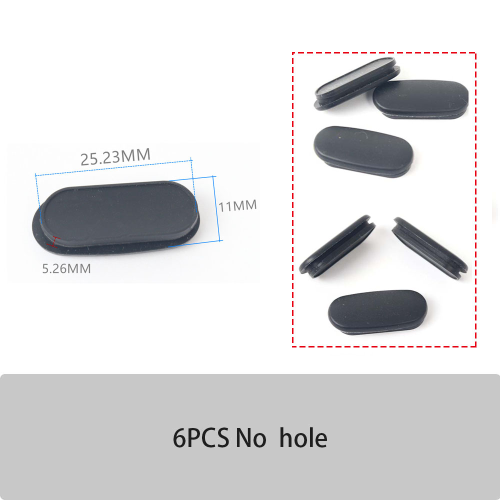 Winowsports-cable de cuadro de bicicleta de carbono para carretera/mtb, más desviador de plástico y tapón de cable de freno, accesorios para bicicleta, tope de cable: Castaño