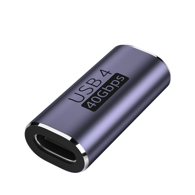 Adapter USB C 100W maszyna do cięcia metalu z USB 4.0 typu C Adapter OTG 40 gb/s szybki Transfer danych Tablet USB-C Adapter do ładowania laptopa MacBook