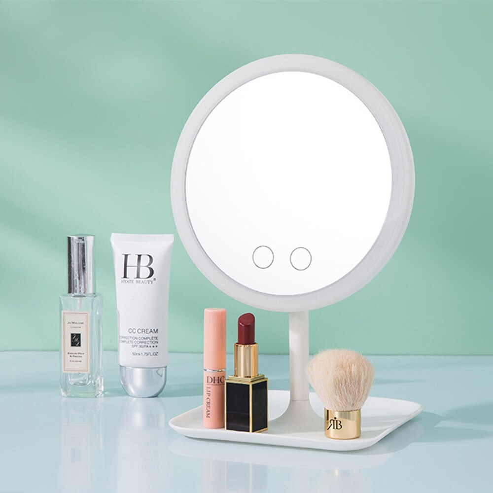 LED mirror for womens Makeup backlit mirror light with Natural White LED vanity mirror Detachable