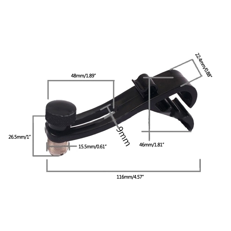 Percussie :: Drum :: Accessoires :: Drum mic. Klem
