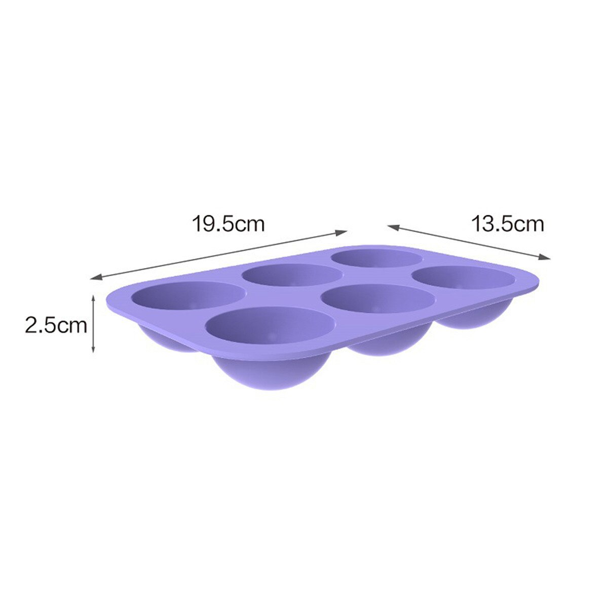 DIY hemispherical silicone mold kitchen accessories for baking 3D spherical household desert pudding mousse cake mold45#