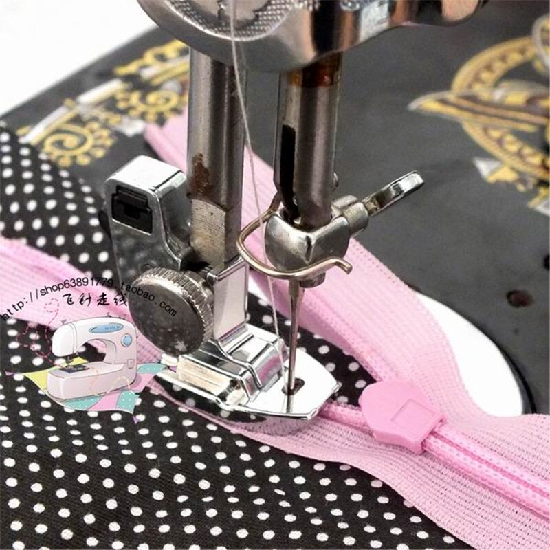 Domestic Sewing Machine Parts Invisible Zipper presser foot Conceal zipper/ for JA series sewing machine/Singer/Butterfly/Flying