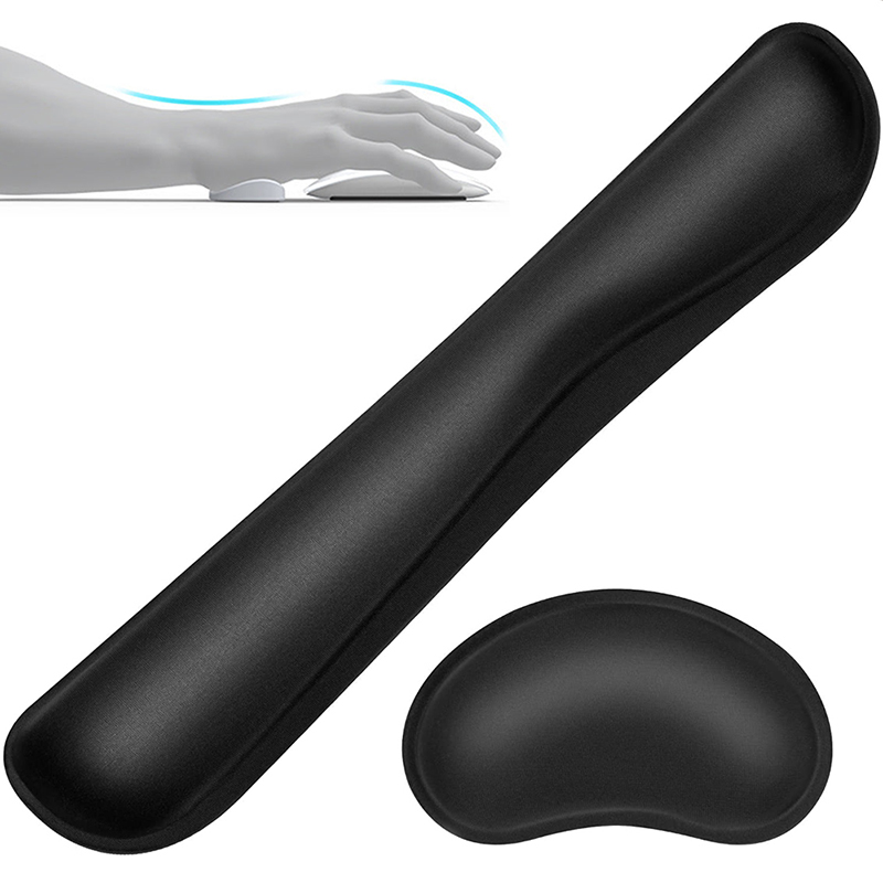 Muismat Ergonomisch toetsenbord Muis Polssteun Kantoor Typen Bescherming Relax Pols Traagschuim Muismat Computer Laptop Bureaumat