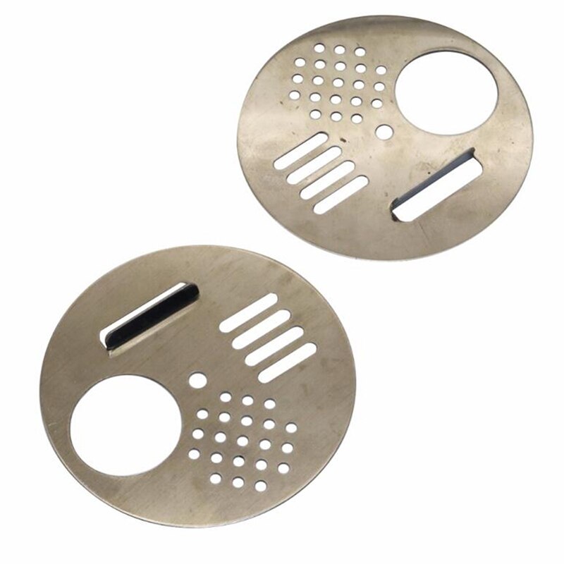 Metall bikupa dörr utgång entré grind bin låda dörrburar rostfritt stål disk bikupa hål biodling bo utrustning leveranser