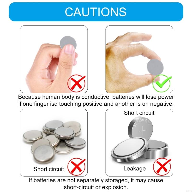 QX2A 5Pcs 3V CR1632 Lithium Button Battery Coin Cell Button Watch Batteries For Toy