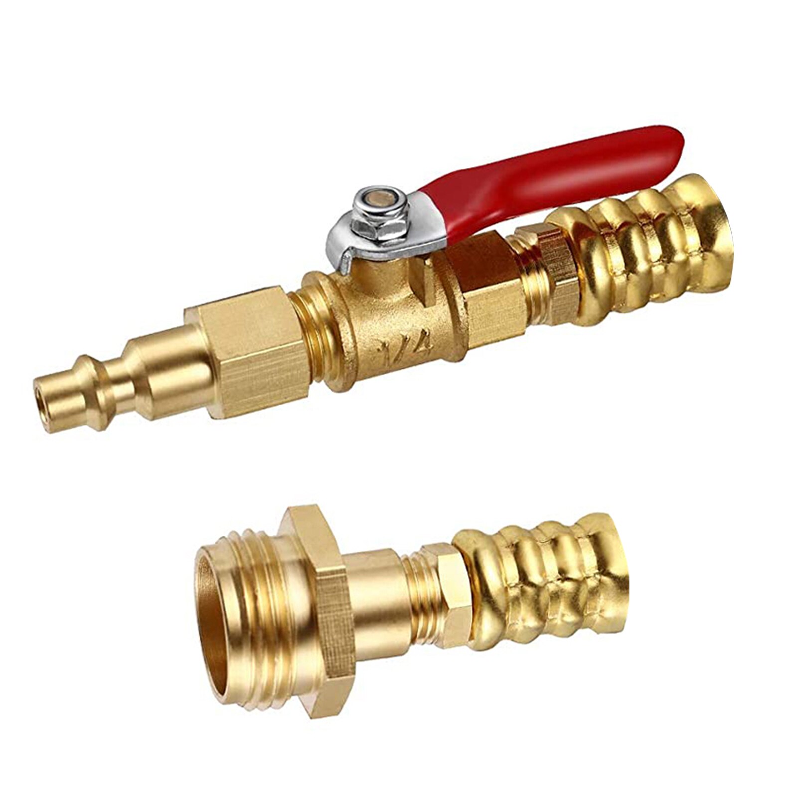 Blowout Adapter Water Spray Accessories Sprinkler System Blowout Prevention Adapter Air Compressor Kit Quick Connection Plug