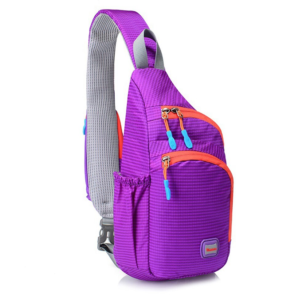 TANLUHU 1Pcs Sport Shoulder Bags USB Charging Crossbody Bags Men Anti Theft Chest Bag School Summer Short Trip Messengers Bag: Purple
