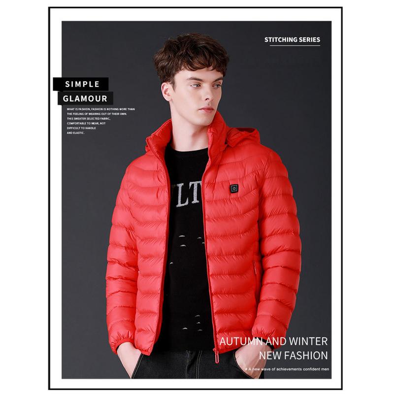 Upgrade Pure Elektrische Verwarmde Vest Lichtgewicht Module Intelligente Oplaadbare Verwarming Warm Vest Drie Temperatuurregeling