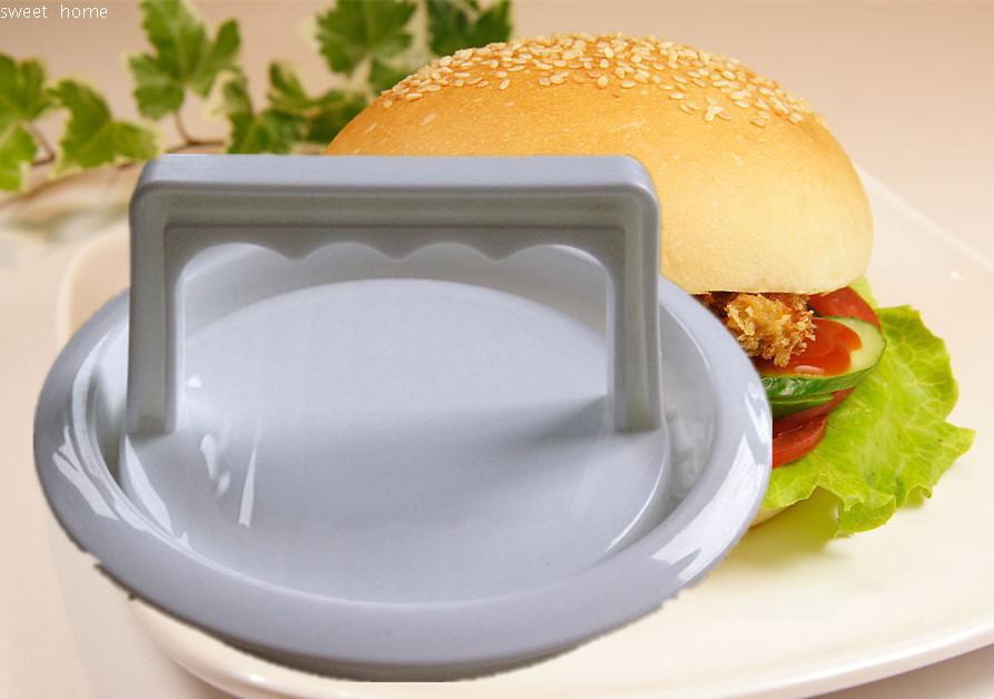 1 zestaw diy, narzędzie robić robienia hamburgerów, forma robić robienia kotletów, plastikowa prasa robić hamburgerów robić produkcji burgerów, forma robić robienia burgerów,  qa 124 szt.