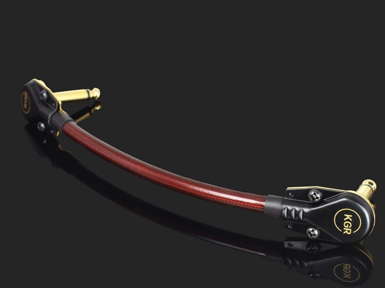 Gitarrpedal effekt patch kabel tråd sladd gitarr pedal patch kabel gitarr pedal effekt pedal effekter gitarr effekter