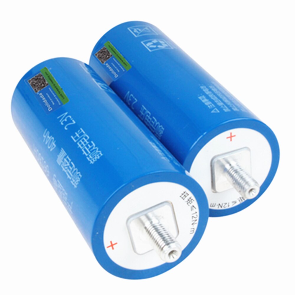 100% Original Real Capacity Yinlong 66160 2.3V 40Ah Lithium Titanate LTO Battery Cell for Car Audio Solar Energy Syste