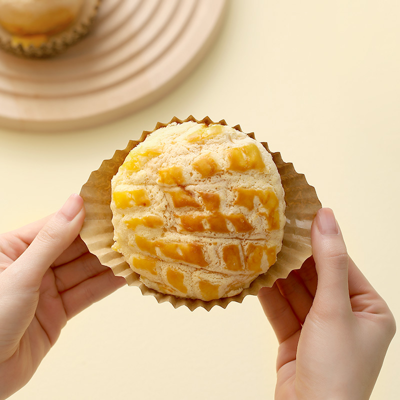 50 Stuks Ronde Broodpapierbakken, Bestand Tegen Hoge Temperaturen Baking-Antiaanbakcakevormen, Oliebestendige Papieren Bekers Voor Cupcakes