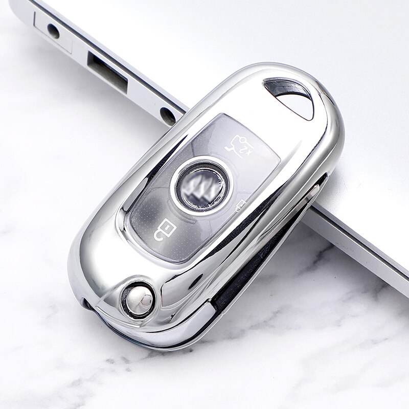 Funda de TPU para llave de coche, carcasa con tapa para Opel Astra K Corsa E, Buick VERANO ENCORE GX GL6