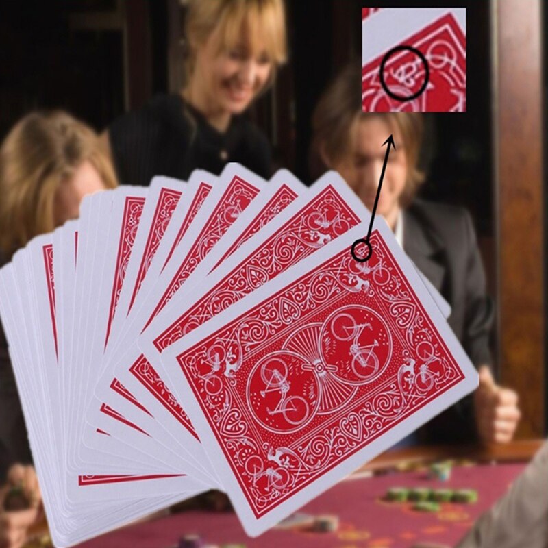 1 Pack Magische Kaarten Magic Poker Secret Gemarkeerd Perspectief Poker Door Professionele Spelen Tricks Kaarten Magie Rekwisieten