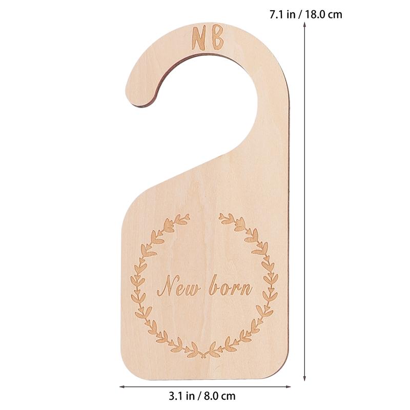 7 stk tre baby skap avdeler klut organisator barnehage spedbarn garderobe skiller baby skap størrelse avdeler baby kleshenger