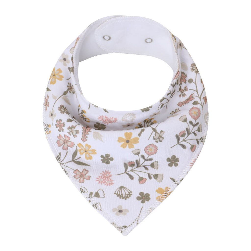 Bandana de bebé de gran Baberos triangulares para bebé de algodón de dibujos animados para recién nacidos herramientas de alimentación comer paños de eructo accesorios yl: P