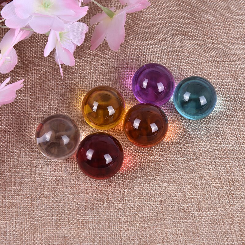 30mm boule de cristal Quartz verre Transparent boule sphères boule de verre photographie boules cristal artisanat décor Feng Shui