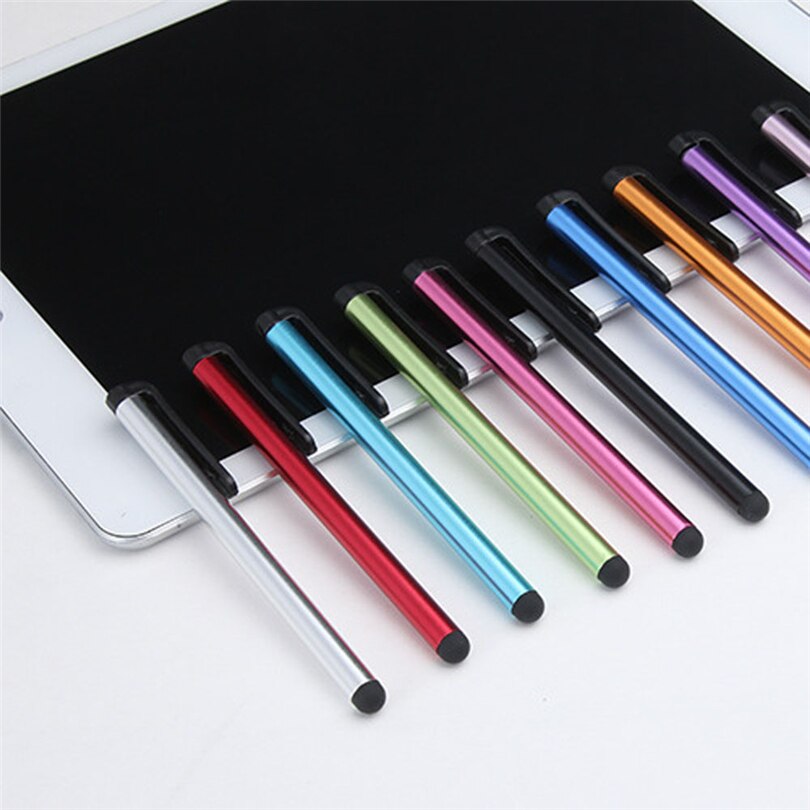 10 piezas de lápiz capacitivo Universal para Ipad Tablet PC para teléfonos Samsung Android pantallas capacitivas dispositivos Touchscreen Pen A40