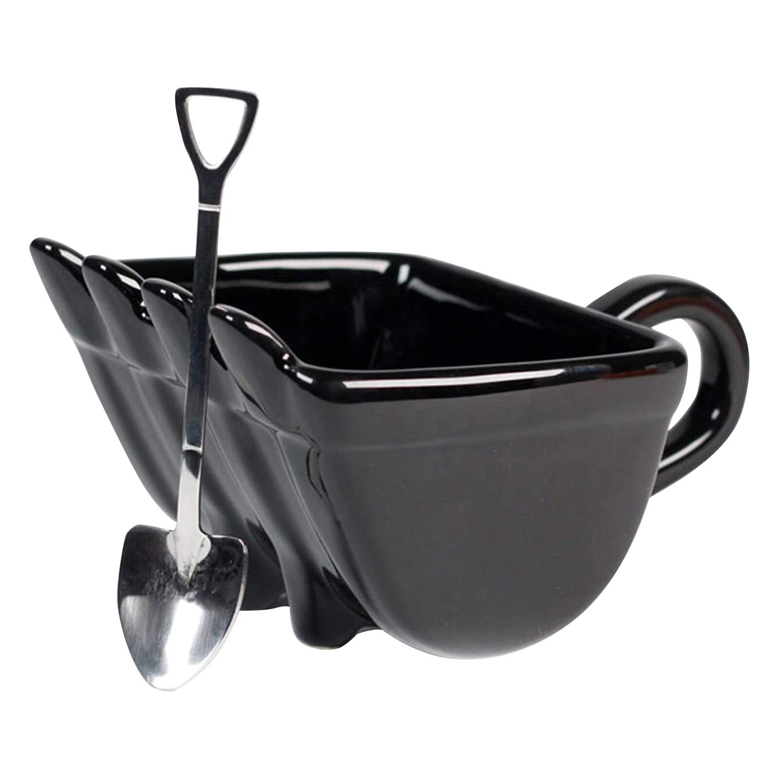 Funny Mugs Excavator Bucket Model Coffee Mugs For Dessert Ceramic Mug Cups For Coffee Best Canecas Cake Cup: A