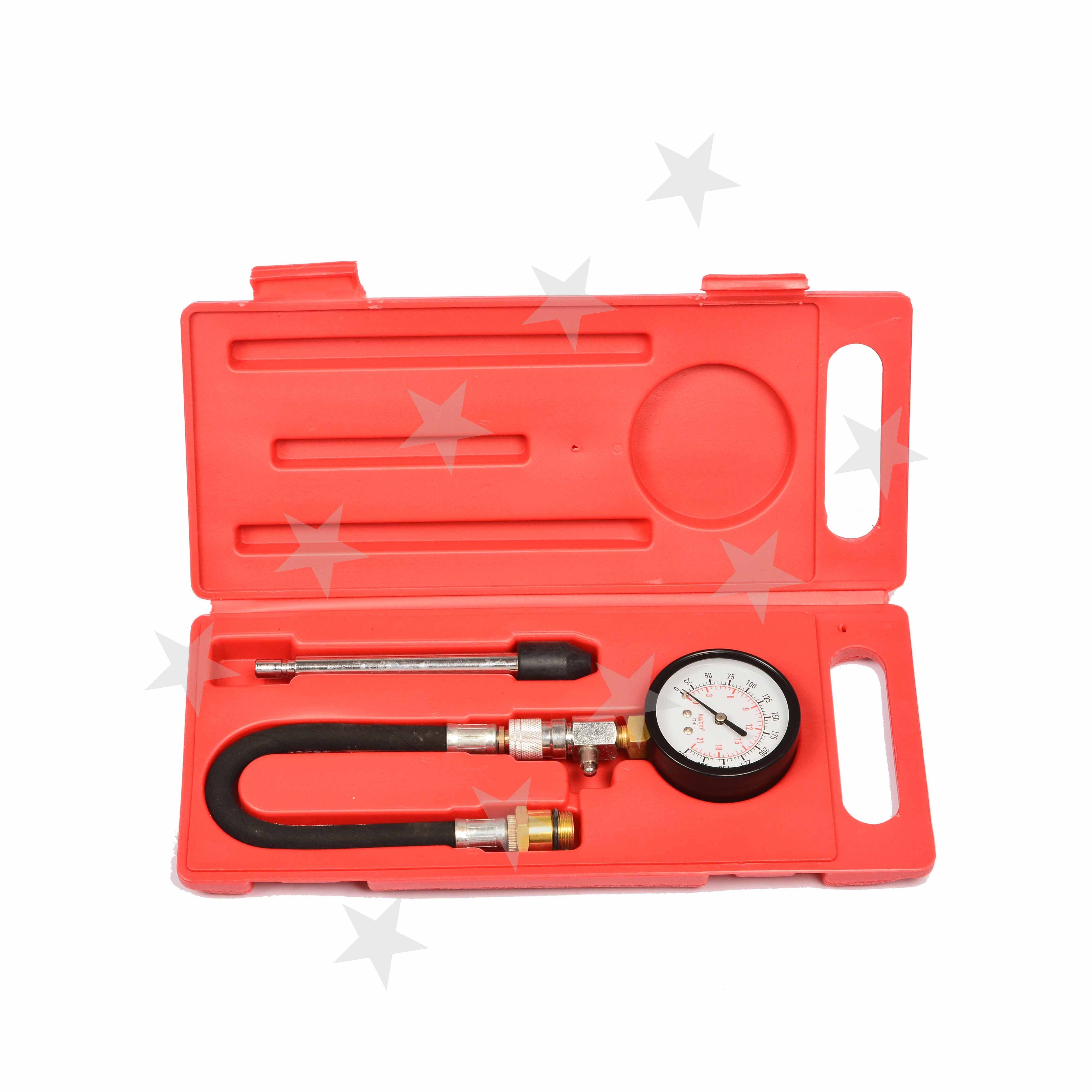 Engine Cylinder Compression Tester Diagnostic Meter Gauge Kit